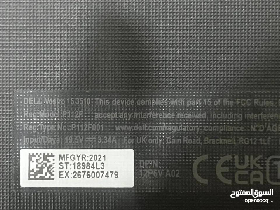 لاب توب ديل  dell vostro 15 3510