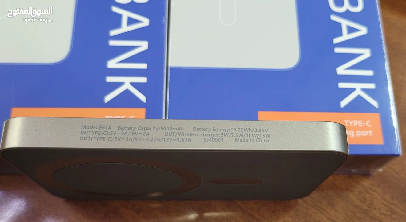 باور بانك 5000 تيكنو c ولاسلكي tecno اصلي POWER BANK
