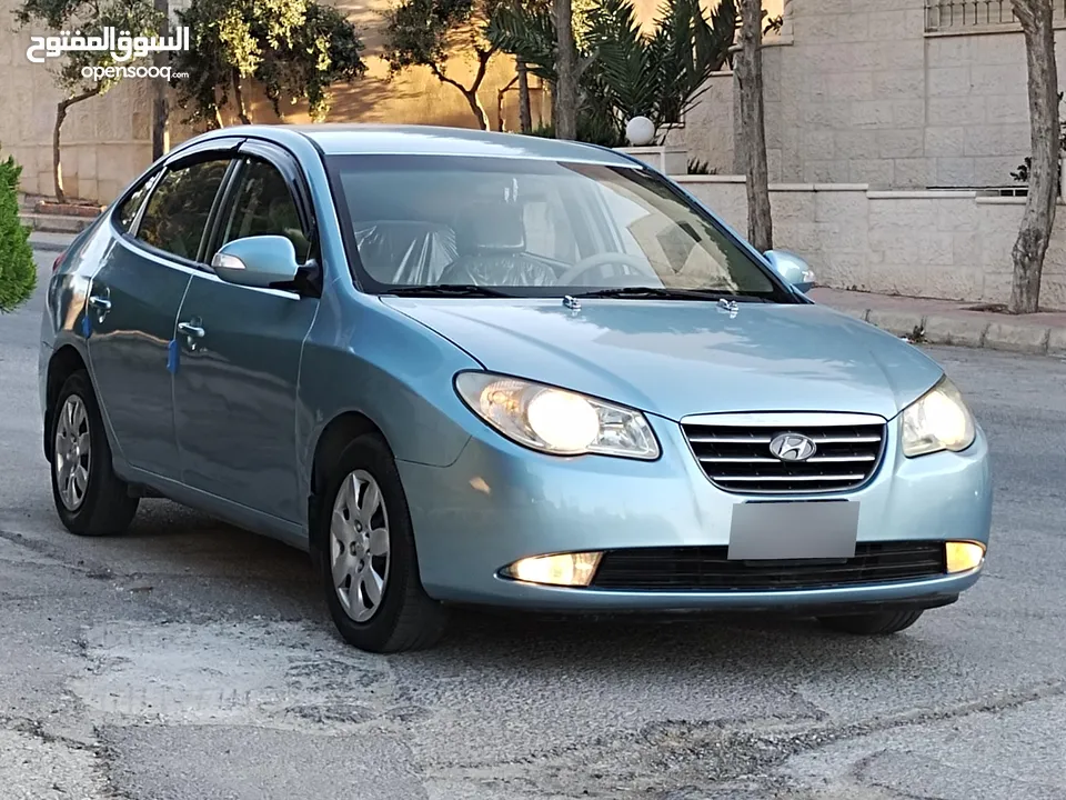 هونداي النترا HD اوتوماتيك 2011 توب نظافة بسعرررر مميززز محرك 1600cc لون ازرق سماوي