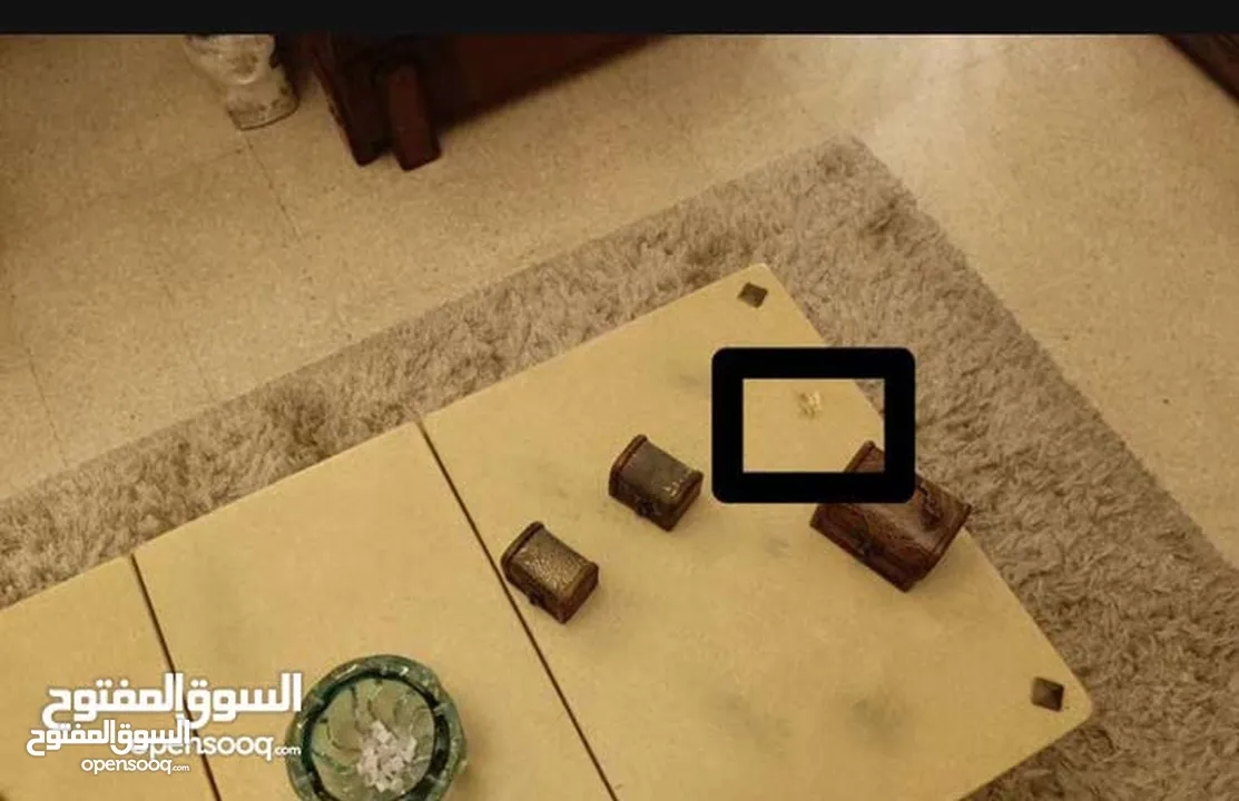 -طاولة جلوس امريكي مع ملحقين فخمة
