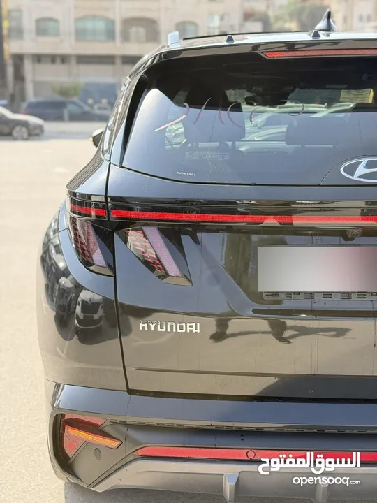 هونداي توسان NLine ترخيص 2022 محرك 1600 هايبرد plug in/يقطع على الشحنه 65 كيلو متر 271 حصان