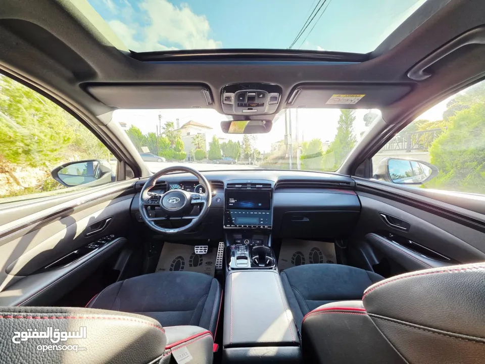 هنداي توسان ان لاين فتحه بنورما . هايبرد بلج ان 4×4.