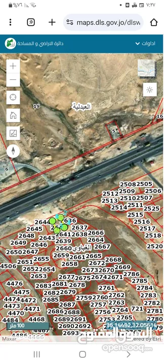 قطع اراضي  مميزة للبيع بجامعة الزرقاء على شارع دمشق الدولي مباشرة يمكن استثمارها بمشروع