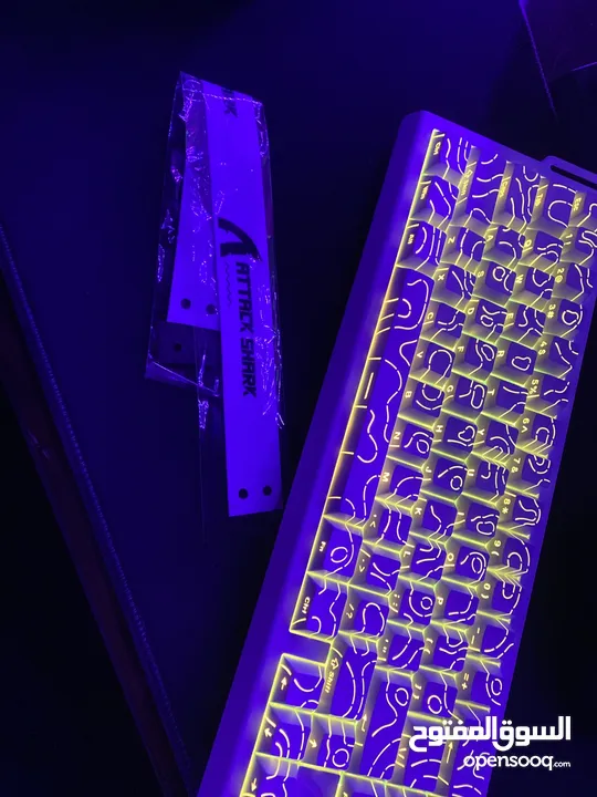 كيبورد x68 he attack sharkالمغناطيسي