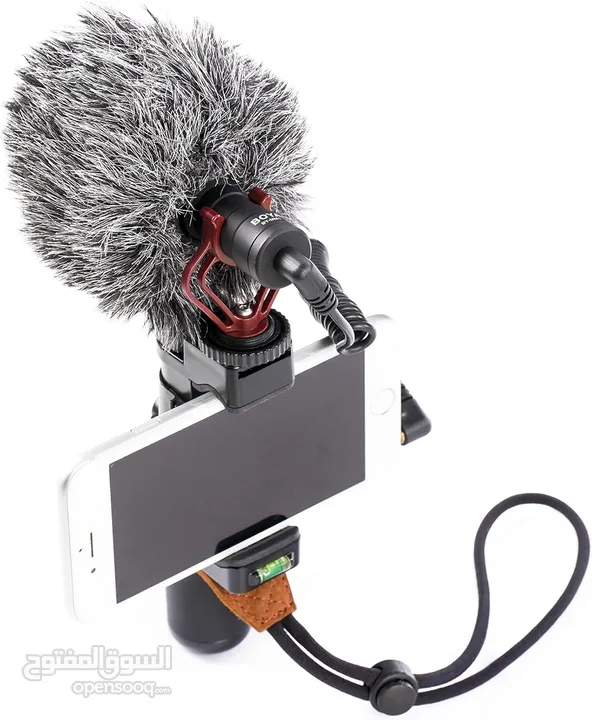 مايك تسجيل احترافي من براند بويا الأصلي للتسريمنغ والبودكاست Boya BY-MM1 Mic for PC & Smart Phone