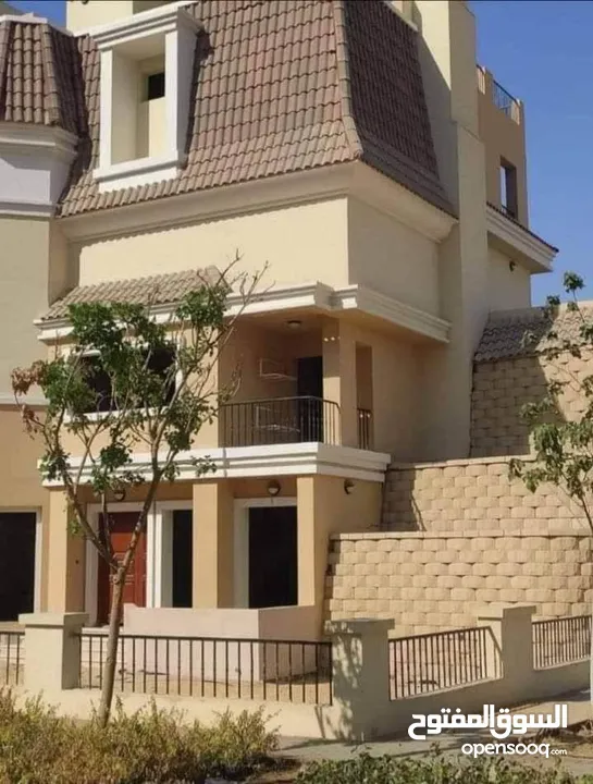 للبيع اس فيلا S-Villa في كمبوند سراي بجوار مدينتي القاهرة الجديدة