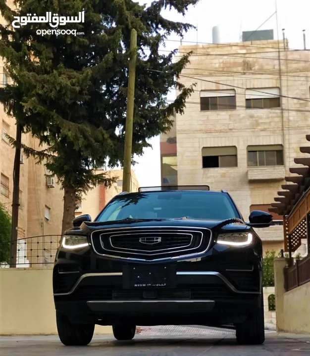 جيلي ازكارا أعلى صنف موديل 2022  فحص كامل كفالة الوكالة بدفعة2500