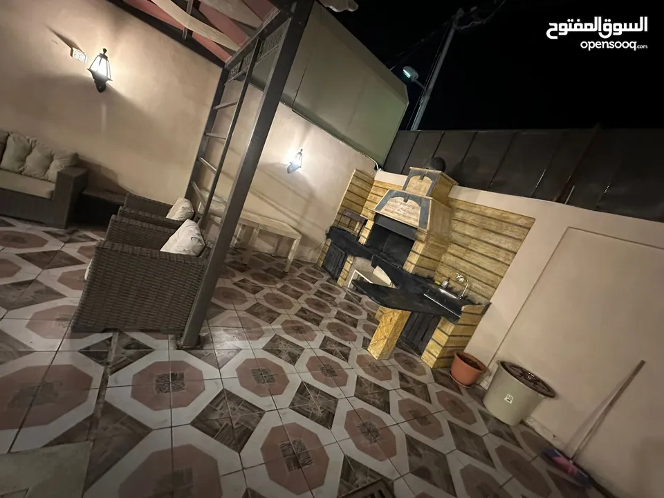شاليه مسك - Misk Chalet للايجار / خدمات (vip) موقع واطلالة مميزة يبعد عن مرج الحمام 18 دقيقة