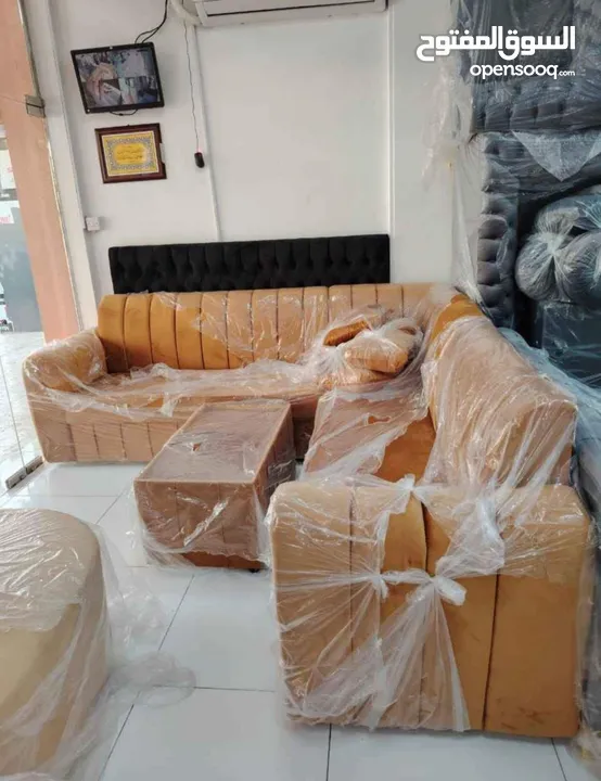 SELLING BRAND NEW L SHAPED SOFA WITH HOME DELIVERY