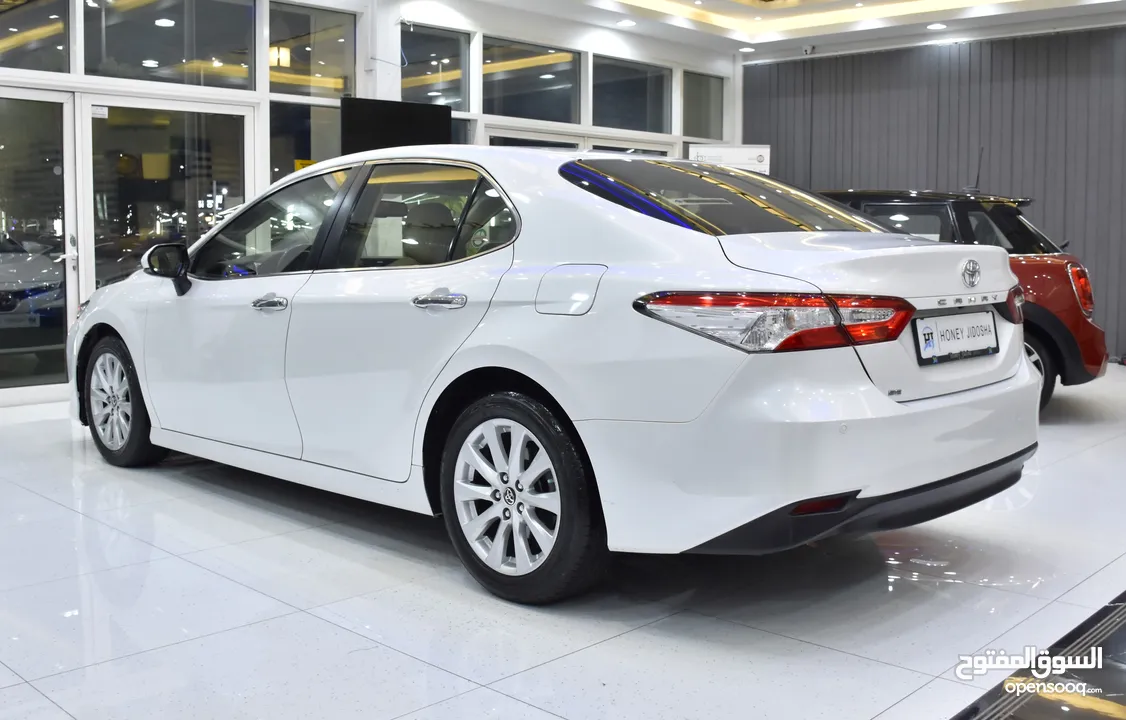 Toyota Camry SE ( 2019 Model ) in White Color GCC Specs