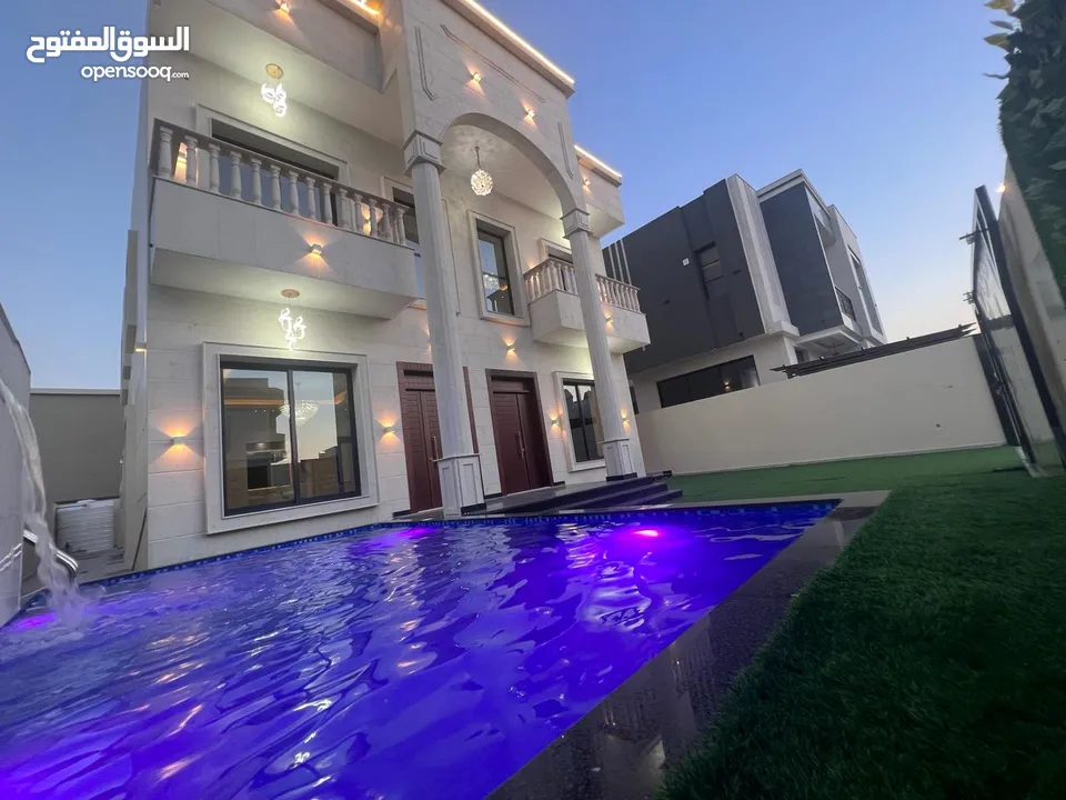 $$For sale, a super deluxe finishing villa with modern designs in the most prestigious areas$$