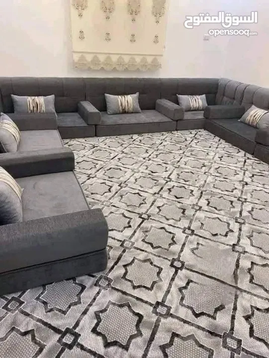 جلسات عربيه و خليجيه بأفضل انواع الاسفنج السكني وافضل و الاقمشه