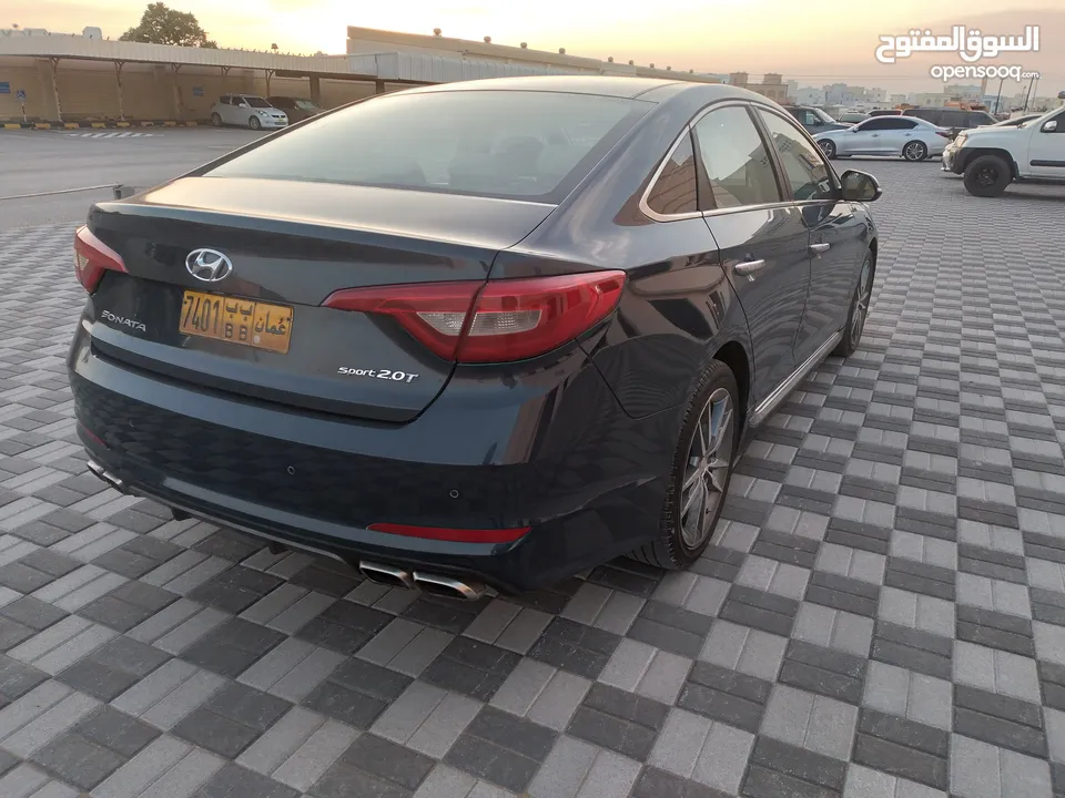 hyundai sonata 2016 model GCC specification