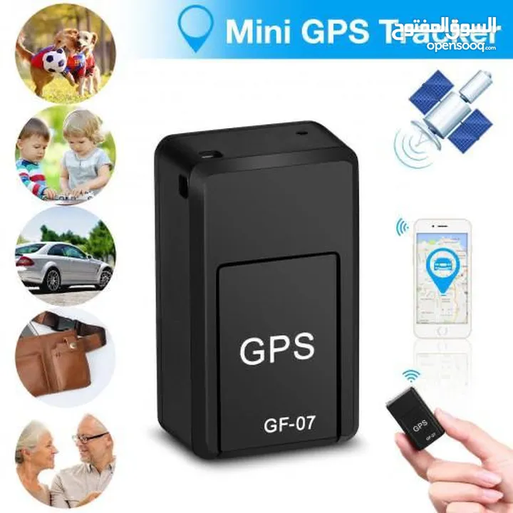 جهاز Gps صغير الحجم يحتوي  مغناطيس يلتصق على اي جسم يمشي لمسافات بعيدة جداً الكمية محدودة متوفر الان