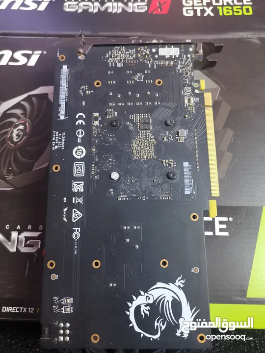 msi gtx 1650 gaming x 4gb