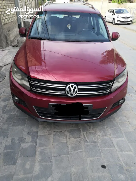 فولگس ڤاگن تيگوان Tiguan 2013 اللون ماروني