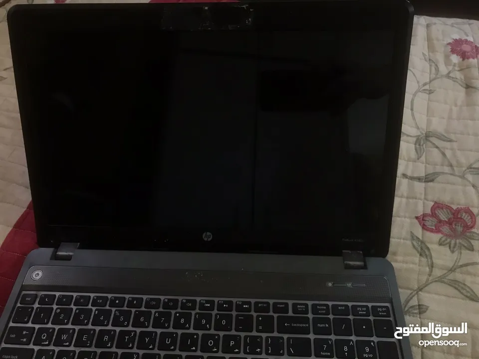لاب توب hp مستعمل للاستعمالات الخفيفه موجود في نابلس ويندوز 10 برو