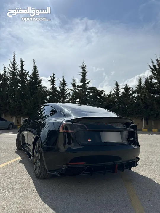 Tesla model 3  premium long range dual  motor 2021 auto score 85  تسلا موديل 3 دويل موتر لونج رينج