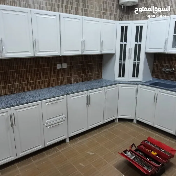 مطابخ جديده تفصيل ومعدل وجاهز بأسعار مخفضه