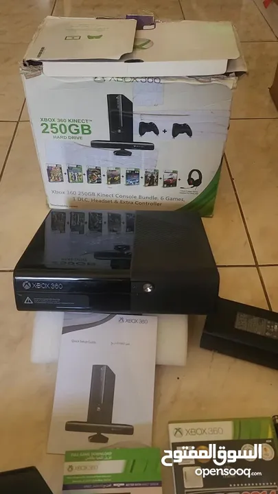 XBOX 360 KINECT WITH 250GB HDD