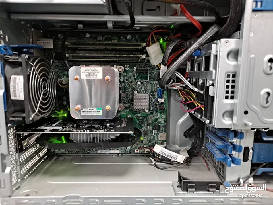 جهاز سيرفر HP ProLiant ML310e, 8gen أداء عالي لتخزين عالي