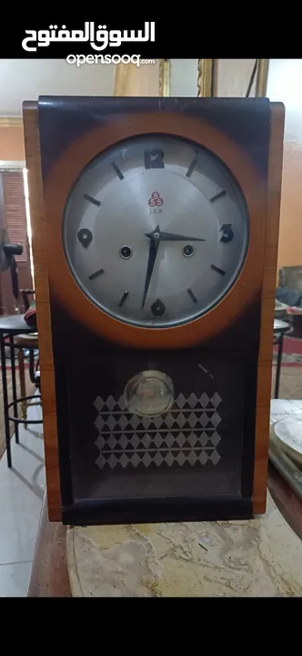 ساعة حائط بندول عتيقة من الستينات Shanghai 555