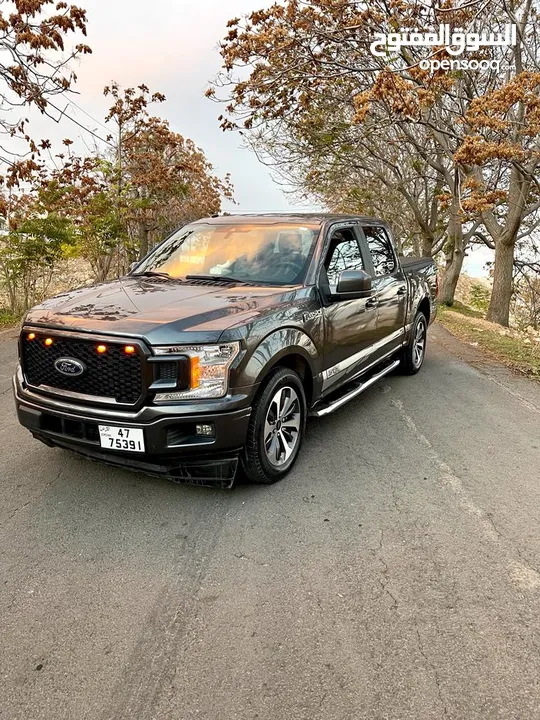 للبيع المستعجل ترخيص جديد بك اب فورد f150 ماتور 2700 دبل تيربو ايكوبست بنزين اقتصادي موديل 2019