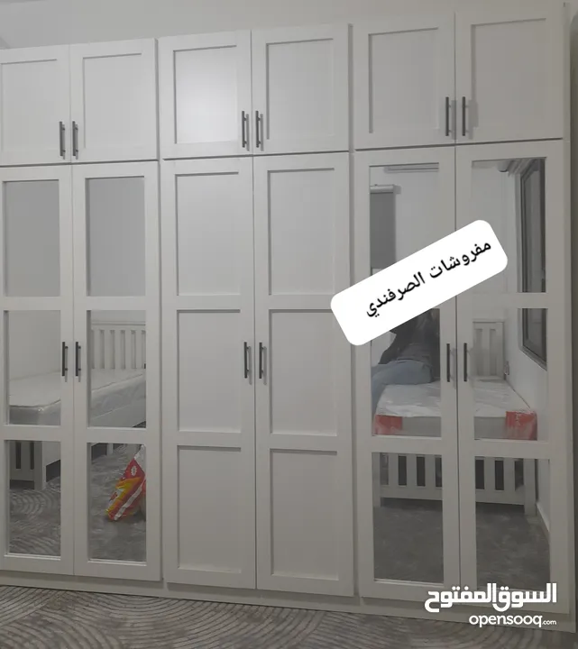 خزائن ملابس حجم كبير تفصيل حسب الطلب والمقاس تفصيل جميع المقاسات كفاله 5سنوات