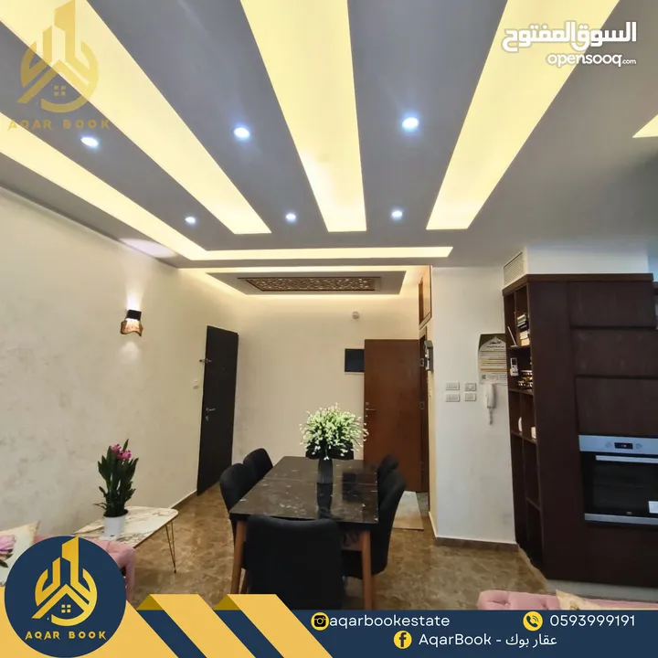 رووف مفروش للايجار  ،الموقع : البيرة - قرب مدرسة الفرندز