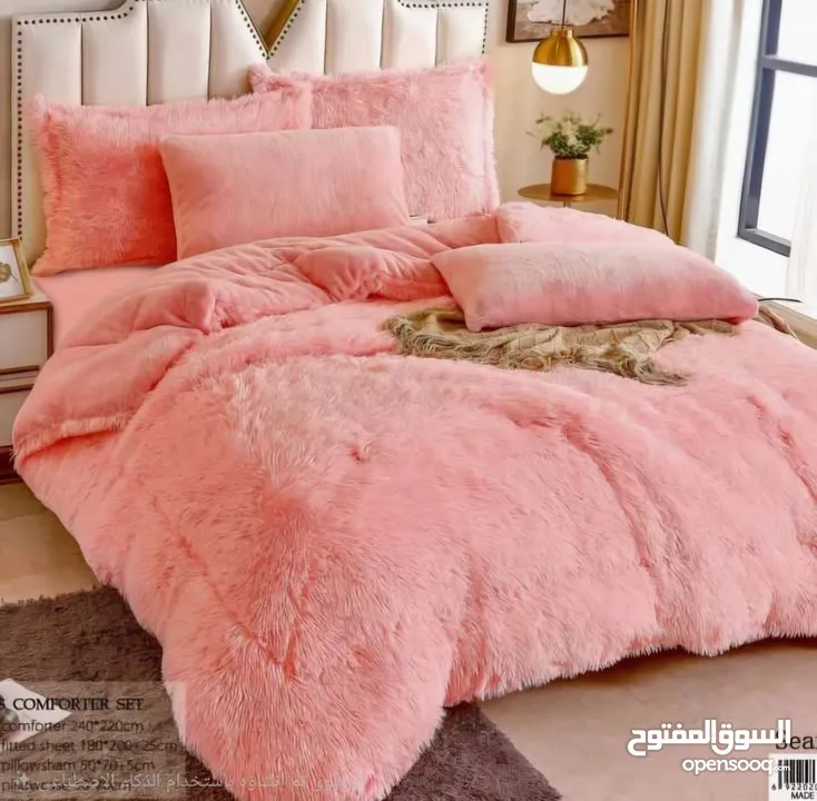 شراشف الريش المجوز الحجم الاكبر 6 قطع