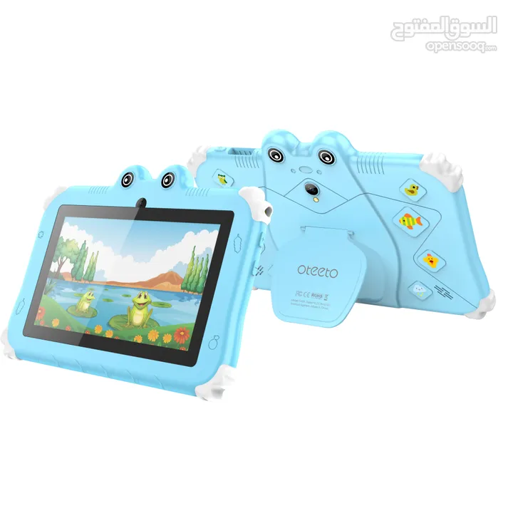 تاب للاطفال oteeto tab10 kids جهاز لوحي 10 بوصة _ 128 جيجا + 6 جيجا رام _ متعدد الألوان