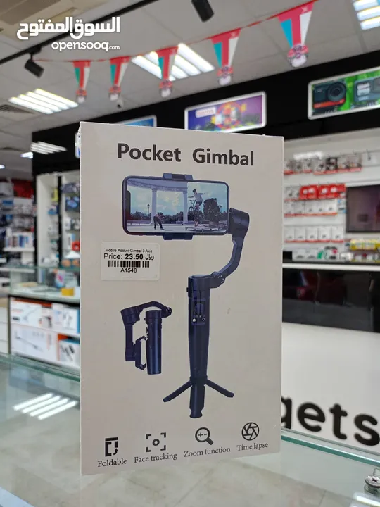 Mobile Pocket Gimbal 3-Axis