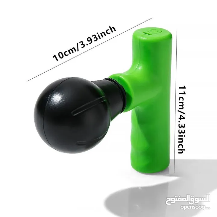 جهاز مساج رجاج شحن هزاز المساج الصغير متعدد الاستخدام تدليك صوت هادئ رجاج تدليك