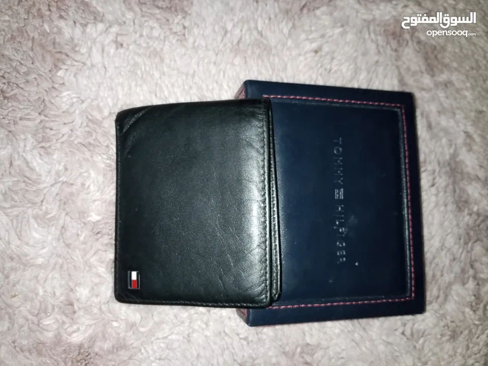 محفظة رجالي تومي هيلفيغير جلد اصلي طبيعي 100% Tommy Hilfiger Men's Wallet 100% Genuine Leather