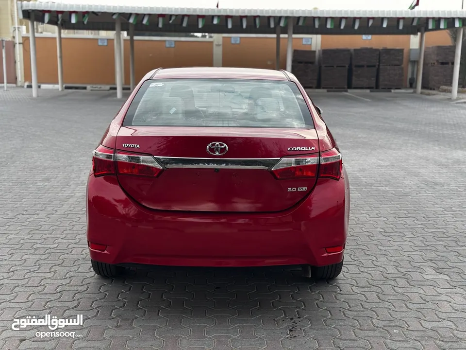 Toyota corolla 2016 xli 2.0 GCC