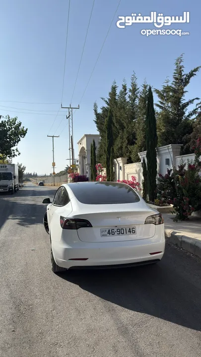 تسلا موديل 3 ستاندر بلس فحص7 جيد B+ اوتوسكور قابل للتفاوض عند المعاينة جمرك جديد