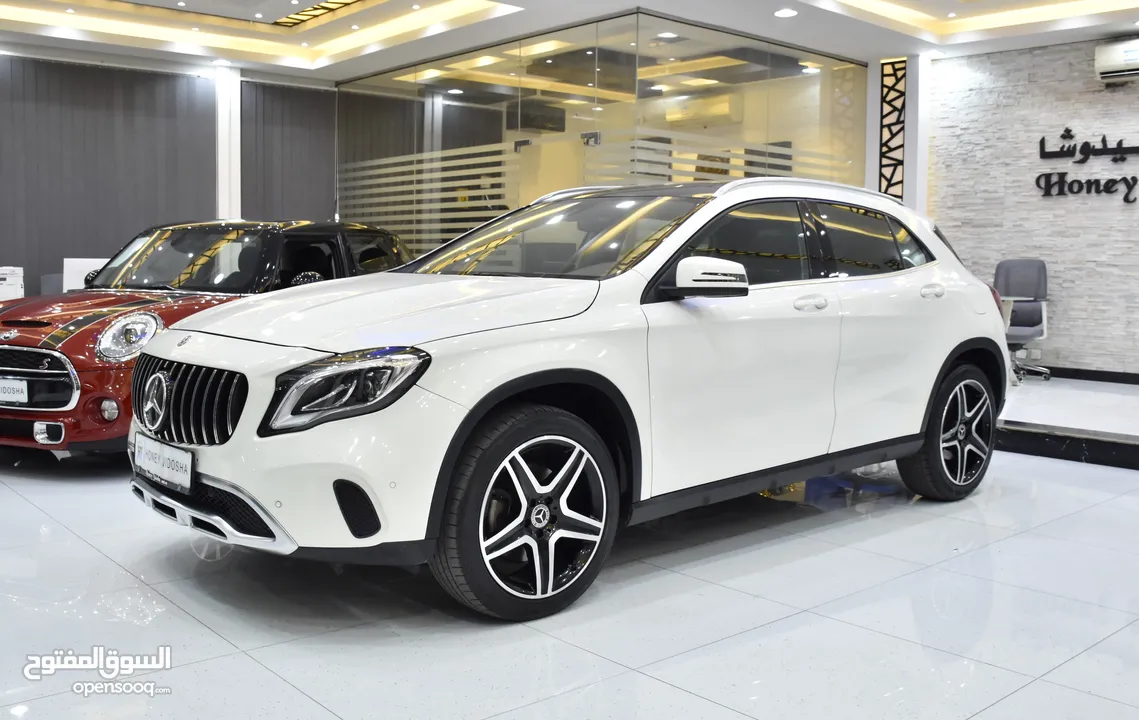 Mercedes GLA 250 ( 2018 Model ) in White Color GCC Specs