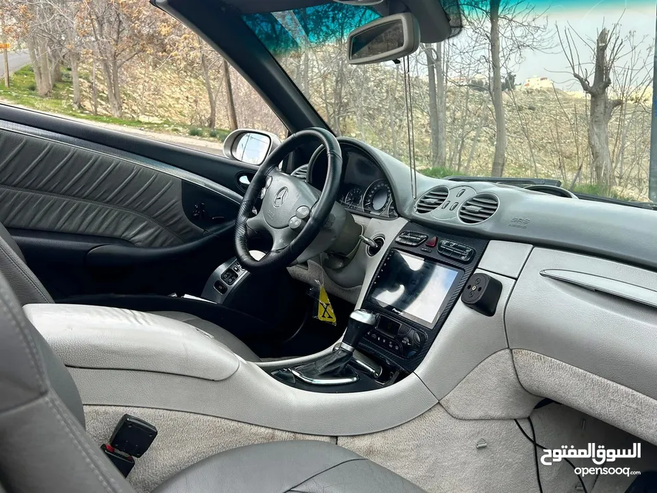 Mercedes Benz clk200 بحالة ممتازة2004 W209 avengard comfortable كشف