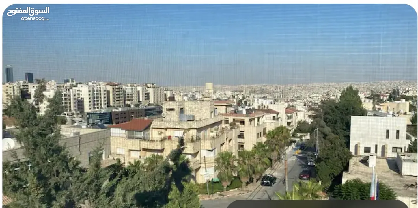 3 غرف نوم ,مفروش مع كامل الاحهزة ، ط4 مقابل فندق سانت ريجز / يوجد غرفتين .حمامين ط3  عبدون