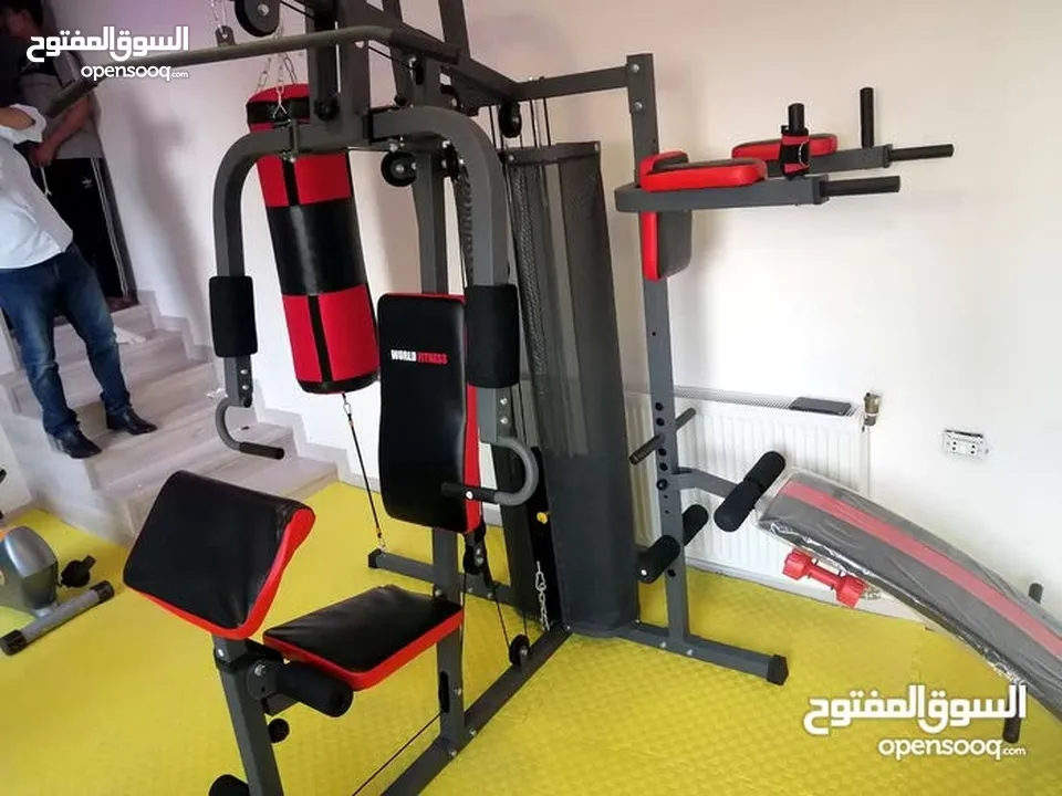 أجهزة هوم جيم متعدده الاحجام والتمارين الأعلى جوده وأفضل اسعار يوجد خدمة توصيل