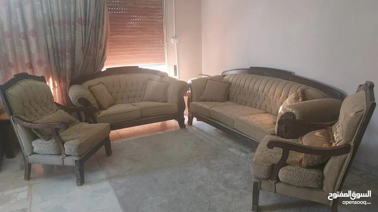 طقم كنب ضيوف 7مقاعد