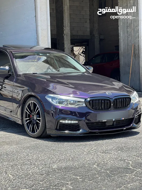 للبيع بي ام 530i بنزين فللل ملغمه 2019 كااشش فرممم