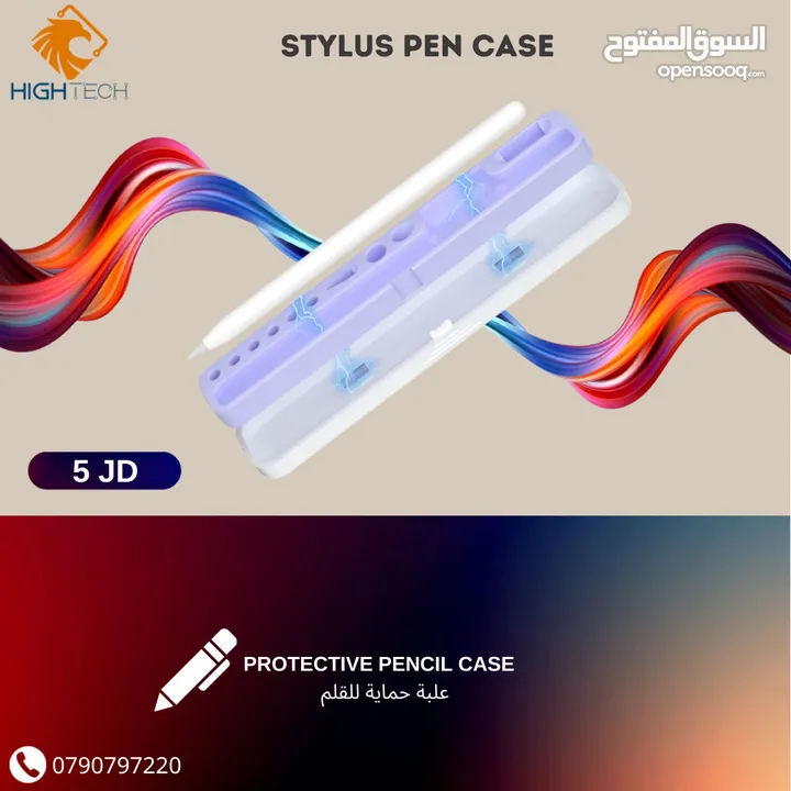 قلم للايباد والتابلت شحن يو اس بي STYLUS PEN JT18-P FOR TABLETS & IPAD