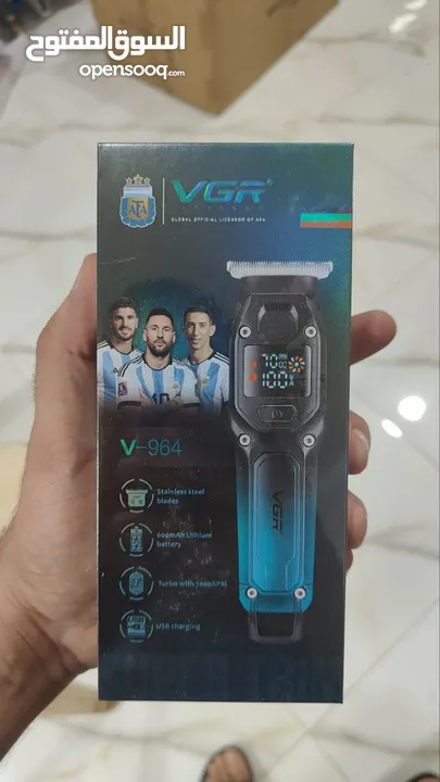 ماكينة الحلاقة الاحترافية VGR V-964 إصدار خاص بشراكة منتخب الأرجنتين