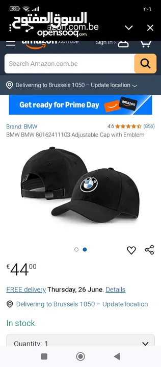 BMW Nice Hat One Size Navy cap Adjustable BMW Lifestyle stitched logo EUC