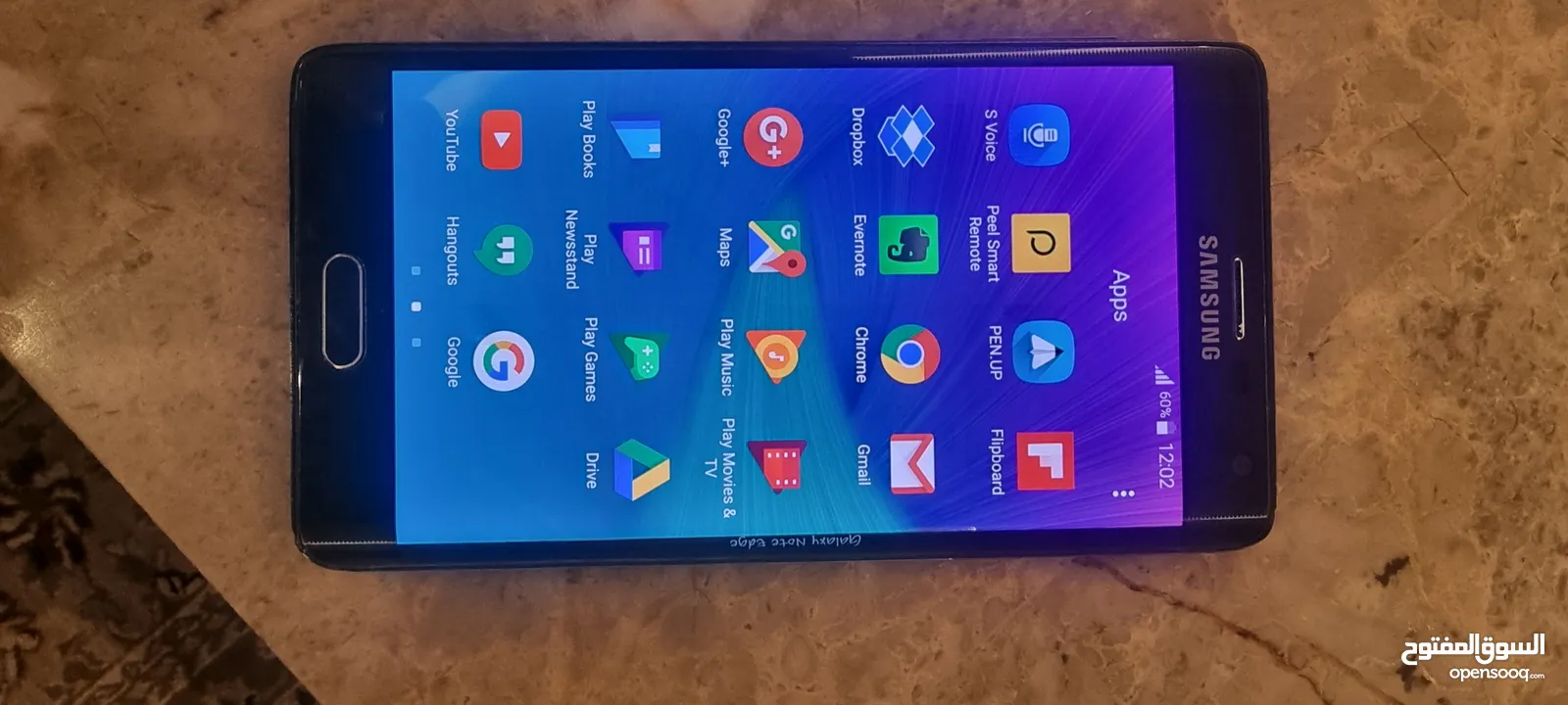 لعشاق الاجهزه القديمه الرائعه  Samsung galaxy note edge   32gb