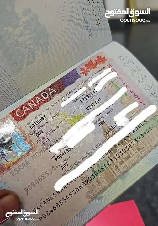 فيزا الى الإتحاد الاوروبي وكندا أستراليا و بريطانيا باسرع وقت تأمين جميع الاراق ما عليك