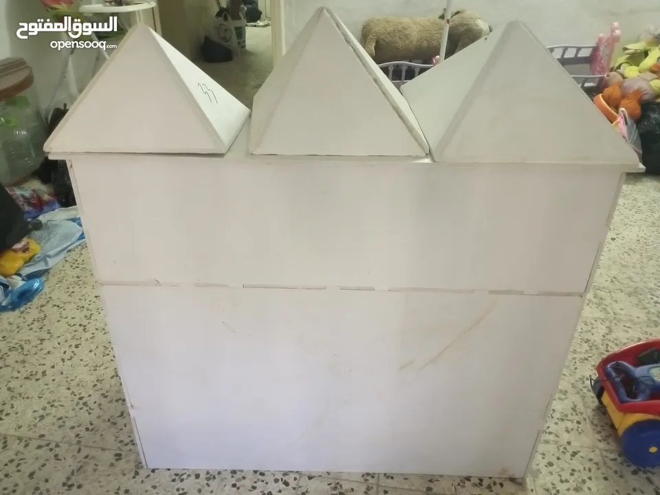 بيت باربي حجم كبير تركيب مستعمل للبيع