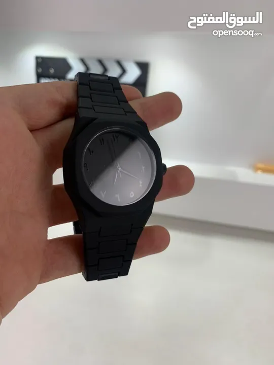 Montre Arabe All in Black pour Homme - ساعة رجالية فاخرة
