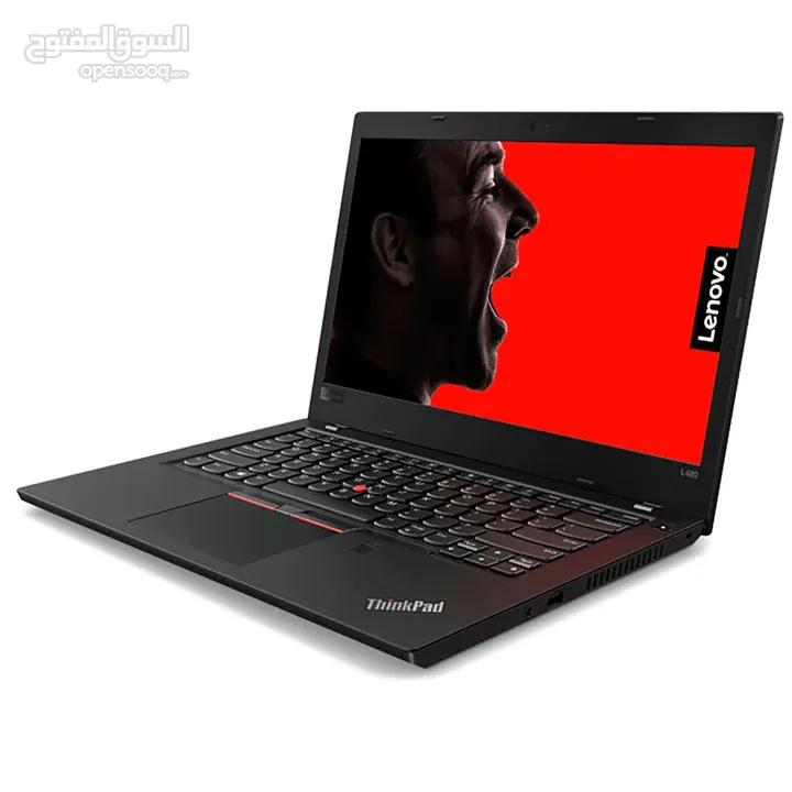 لابتوب Lenovo ThinkPad L480 14" Intel Core i5-8250U 8GB RAM 256GB SSD Webcam Win 10 Pro شبه جديد